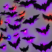 Spooky LED Bat Wall Decor